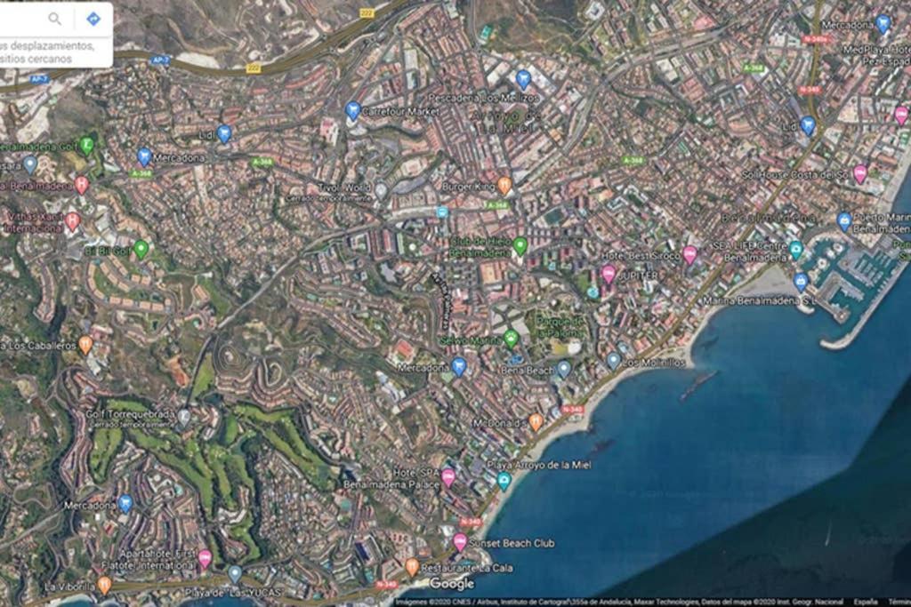 Benalmadena Estudio Jjupiter 250 M Del Mar Con Vistas Al Mar Piscinas ภายนอก รูปภาพ